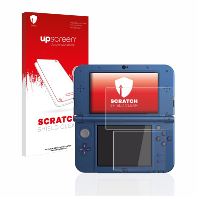 Čirá ochranná fólie upscreen® Scratch Shield pro Nintendo New 3DS XL (Ochranná fólie na displej pro Nintendo New 3DS XL)