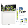Akvarijný set Juwel Rio 125 akvárium + skrinka Hornbach edícia biely