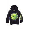 MINECRAFT mikina s kapucí CREEPER - SVÍTÍCÍ NÁPIS Velikost: 116