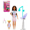 MATTEL BRB Bábika Barbie hrací set povolania 6 druhov