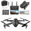 DRON FPV HD S KAMEROU 100 M SKLADACÍ QUADCOPTER 3X1800MAH BATÉRIE
