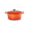 Le creuset Signature hrniec okrúhly 26cm Farba: Oranžová