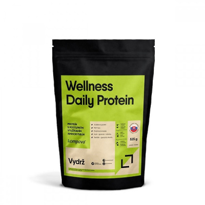 Wellness Protein 525 g - Kompava - Jahoda - Malina