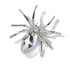 Éternelle Brož Swarovski Elements Araignée - pavouček B8014-1736928 Bílá/čirá
