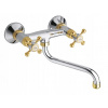 Nástenný umývadlo Antea Chrome/Gold (Nástenný umývadlo Antea Chrome/Gold)