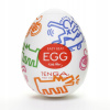 Tenga Easy Beat Egg Keith Haring Street jednorazový masturbátor v tvare vajíčka