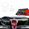 4in1 GRIZZ PianoSkin Glossy pre Volkswagen Passat B8 (2020-2023)
