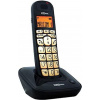 MAXCOM Telefón Maxcom MC6800 DECT s podsvieteným LCD displejom, čierny