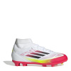 adidas F50 League Mid Childrens Firm Ground Football Boots White/Red 1 (33)