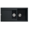 Franke fragranit drez MRG 651 onyx 970x500,sifón,otoč.gombík FRA 114.0250.550