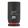 Milwaukee Priemyselné hlavice Shockwave 3/4´´ HEX 31mm dlhé 4932480390