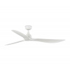 FARO Barcelona FARO 34363- Stropný ventilátor OUTWOOD L biela pr. 150 cm IP44 + diaľkové ovládanie FA34363 + záruka 3 roky zadarmo
