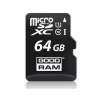 GOODRAM memory card Micro SDXC 64GB Class 10 UHS-I + Adapter M1AA-0640R12