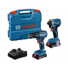 BOSCH Sada AKU náradia (GDR 18V-215 + GSB 185-L) 06019N2024