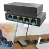 SWITCH 5-PORTOVÁ LAN RJ45 GIGABIT ROZDEĽOVAČ PREPÍNAČ 1000 Mb/s
