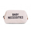 Childhome Toaletná taška Baby Necessities Teddy Off White