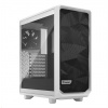 FRACTAL DESIGN skříň Meshify 2 Compact White TG Clear Tint, USB 3.1 Type-C, 2x USB 3.0, bez zdroje, mATX FD-C-MES2C-05