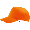 SOL's Collection Kšiltovka Buzz, 5 panelová COT25881123599-orange Oranžová UNI