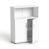 Skriňa, kombinovaná, s policami, MAYAH Freedom SV 09, biela