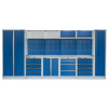 Kvalitný PROFI BLUE dielenský nábytok 4235 x 495 x 2000 mm - MTGS1300AC