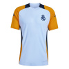 adidas Real Madrid Training Shirt 24/25 Mens Blue/Ora/Navy M