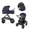 PETITEMARS PETITE&MARS Kočík kombinovaný 2v1 Trails Anthracite Blue
