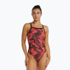 Dámske jednodielne plavky Tyr Durafast Elite Waveform Diamondfit red