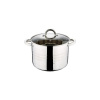 BLAUMANN - Hrniec nerezový so sklenenou pokrievkou 9,5L, 26cm GOURMET