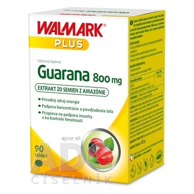 WALMARK, a.s. WALMARK Guarana 800 mg tbl 1x90 ks