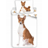 Jerry Fabrics Obliečky Basenji Bavlna 140x200 70x90
