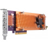 Qnap PCIe 3.0 x8 řadič – 4x M.2 PCIe NVMe QM2 (QM2-4P-384)
