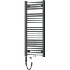 Mexen Pluton, elektrické vykurovacie teleso 1200x500 mm + vykurovacia tyč 600 W, antracitová, W106-1200-500-2600-66