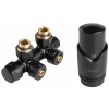 Termostatický uhlový set Ferro ZTD30BL