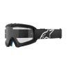 brýle VISION YOUTH CORP, ALPINESTARS, dětské (černá, čiré plexi) 2025 M151-81
