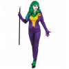 Kostým MAD joker šialený fialový halloween XS