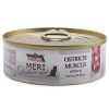 MERI Deluxe Cat pštros svalovina 80g