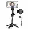 Hoco Live stand s magnetickým a univerzálním držákem a bezdrátovým dálkovým ovládáním K27 PRO černý
