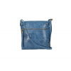 Kožená kabelka 727 jeans MADE IN ITALY