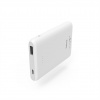 Hama SLIM 5HD, powerbanka, 5000 mAh, 1 A, výstup: USB-A, biela 85076000