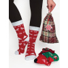 Ponožky vo vianočnom darčekovom balení 3PACK, VYBRAŤ VEĽKOSŤ BIELIZNE 44 - 47