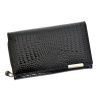 Jennifer Jones Dámska peňaženka 5261-2 Kožená lakovaná čierna