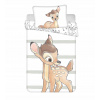 Jerry Fabrics obliečky Bambi Stripe 100 x 135 , 40 x 60 cm