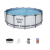 Bestway Rámový bazén 14 FT / 427 x 122 cm STEEL PRO MAX BESTWAY [5612X]