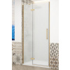 GELCO TRINITY GOLD MATT 80cm ľavé dvere do niky s pevnou stenou v rovine, profil zlato mat, sklo matné, GT1280ML-G