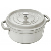 Staub Hrniec okrúhly 26 cm 5,2 l biely hľuzovka