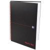 OXFORD Black n´Red Notebook A4, 70 listov, linkovaný