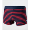 Detské plavky - Schiesser Boxers. 140 červená, námornícka modrá (Schiesser Swimsuits Boys 'Stripes Logo 140 Zei)