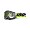 100% MX Okuliare 100% ACCURI 2 OTG Neon Yellow - Clear lens