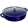 Staub Kastról so samopodlievacou pokrievkou 24 cm 2,4l modrý
