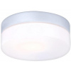 Globo 32111 stropné svietidlo Vranos 1x60W | E27 ILLU | IP44 - strieborná, opál
